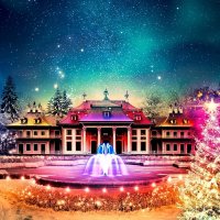 Christmas garden Dresden Artwork Header Hero